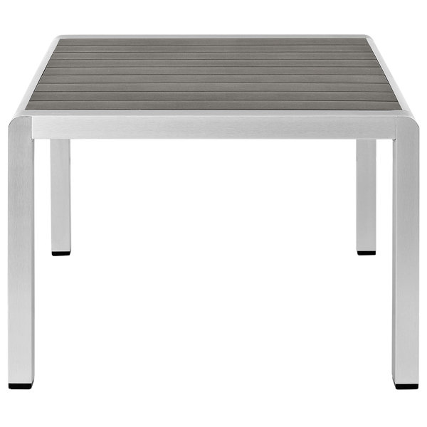 Modway Shore Outdoor Metal Patio Coffee Table & Reviews Wayfair Canada